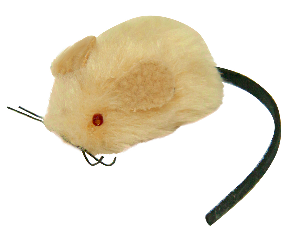 Игрушка "Мышь меховая" 4,5см  Зооник