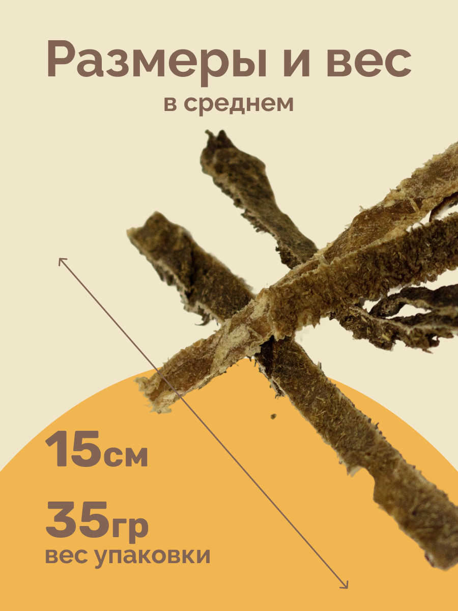 Рубец говяжий XL "Зооник", 35гр