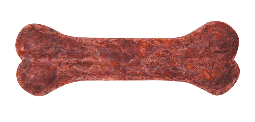 Цветные жевательные косточки 5" (45-50 гр) 10 шт.