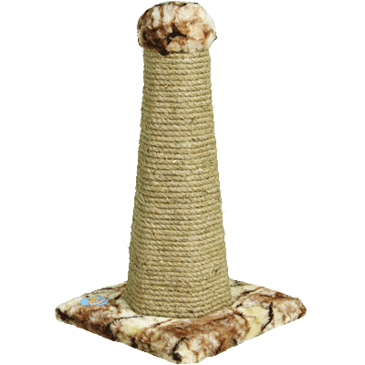 Когтеточка, сизаль, шестигранная Зооник (300х300х550)