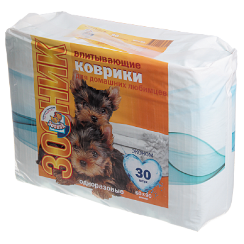 Коврики впитывающие 60х90 см (30шт/уп) (3)