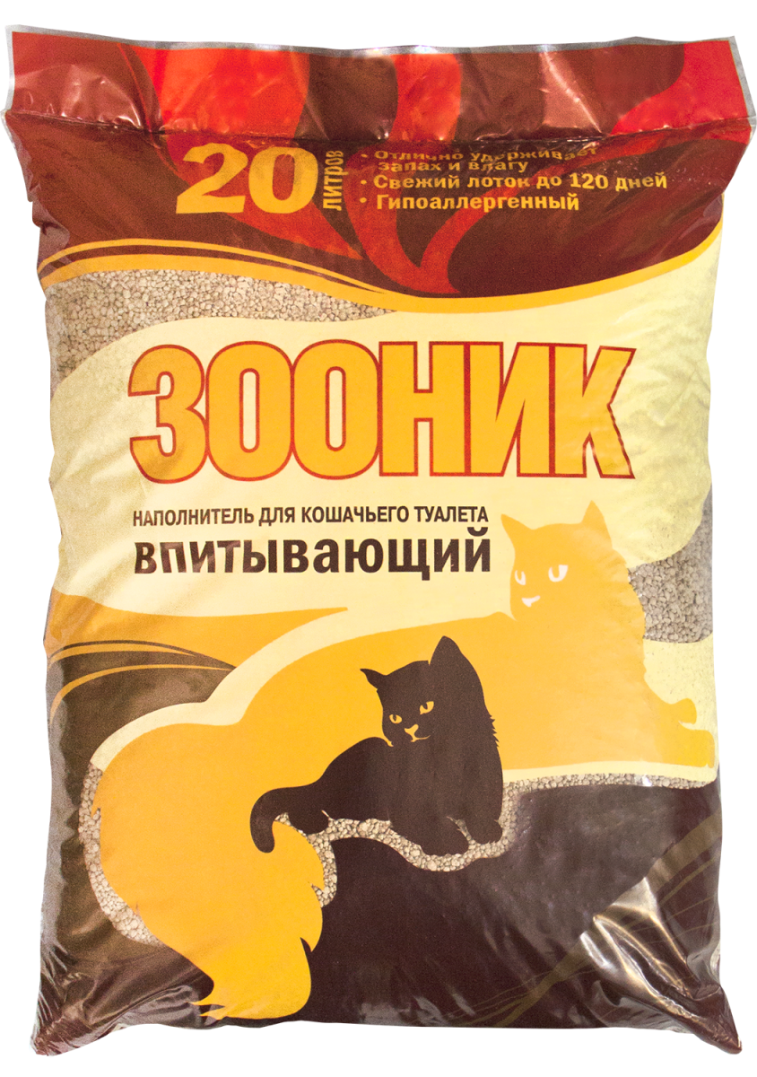 Наполнитель "Зооник", впитывающий 20 л.