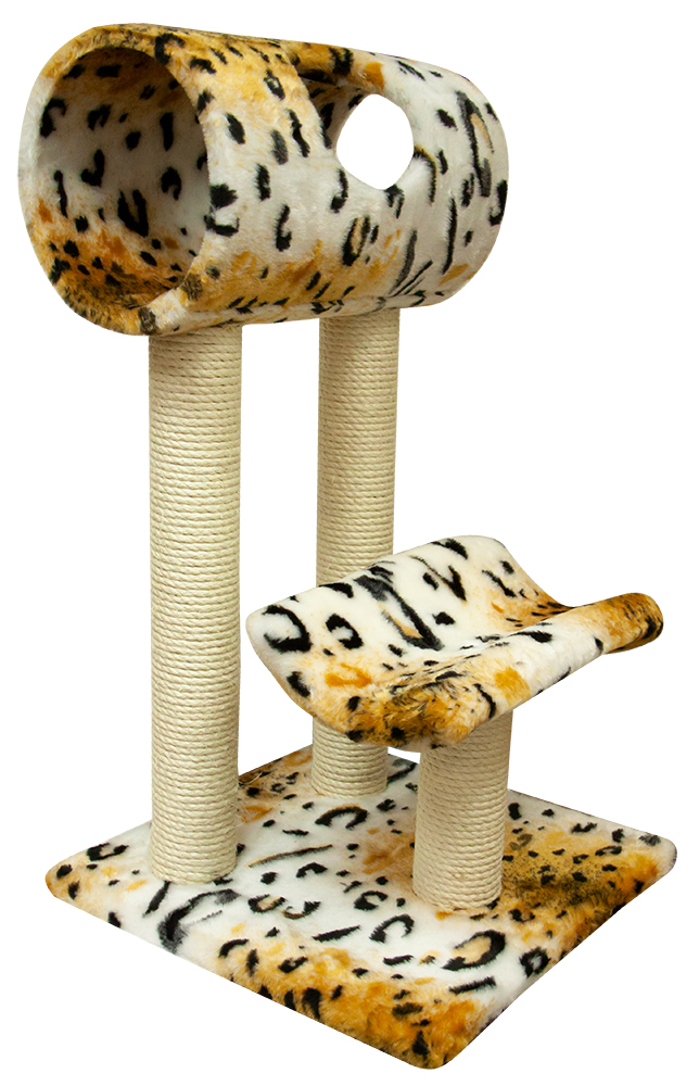 Комплекс д/кош., цв.мех. труба+лежанка (500х530х890)