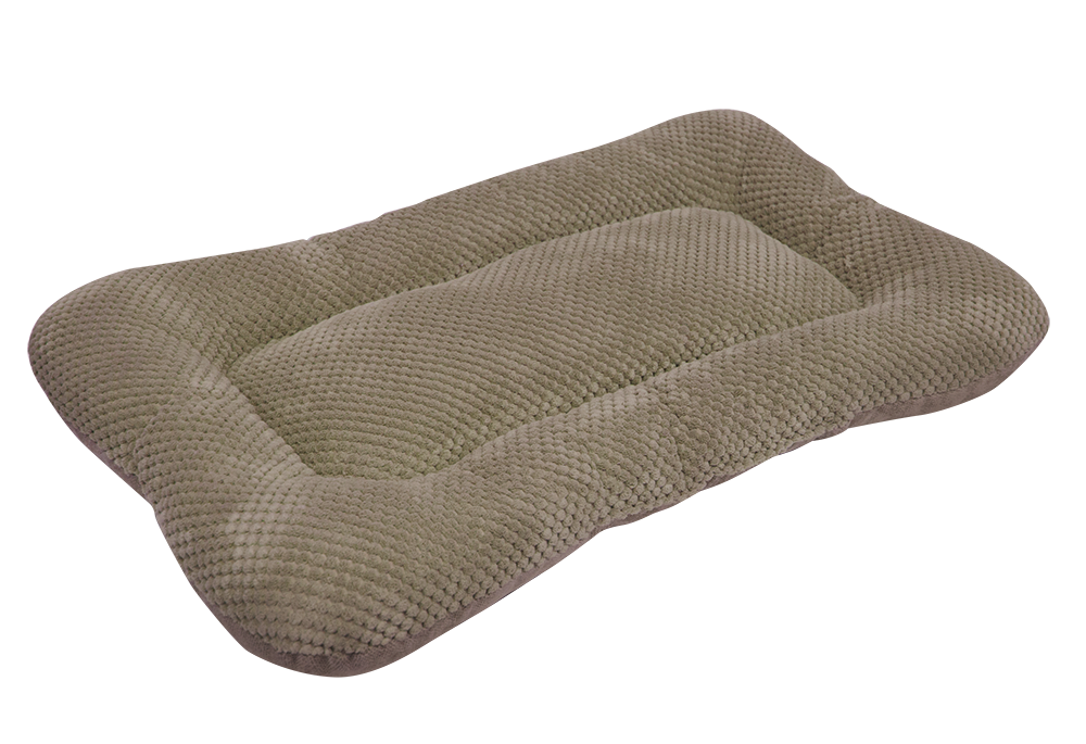 Матрац овальный, Зооник (620х450х80) коричневый